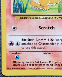 Charmander - Base Set - #46/102 - Vintage Pokemon Card 1999 WOTC - Image 5