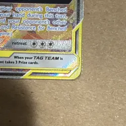 Pokemon Reshiram & Zekrom GX 222/236 Cosmic Eclipse TAG TEAM Ultra Rare Holo - Image 5