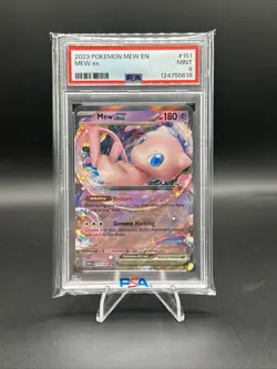 PSA 9 Mint 2023 Pokemon Mew EN Mew Ex #151 Double Rare - Image 1