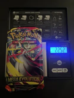 (HEAVY) 22.52g Pokemon TCG Mega Evolution Booster Pack (SEALED)✅ - Image 1