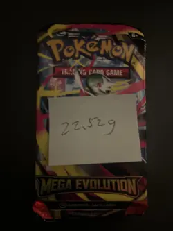 (HEAVY) 22.52g Pokemon TCG Mega Evolution Booster Pack (SEALED)✅ - Image 3