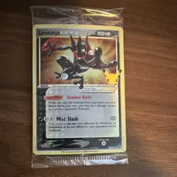 Pokemon Greninja Star SWSH144 Promo Holo SWSH Sword & Shield 130HP Mist Slash - Image 1