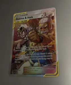 Guzma & Hala 229/236 COSMIC ECLIPSE (MINT) Pokemon - Pack Fresh - Image 3