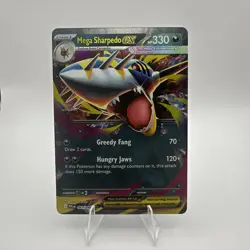 Mega Sharpedo EX 061/094 - Pokemon TCG: Phantasmal Flames NM - Image 1