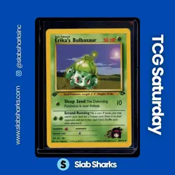 2000 POKEMON GYM CHALLENGE 1ST EDITION #39/132 ERIKA'S BULBASAUR - Image 1