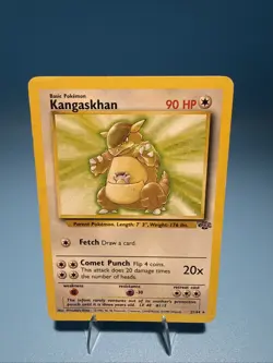 Pokemon TCG | Kangaskhan - 21/64 Non-Holo | Jungle Set 1999 | Vintage Rare |WOTC - Image 1