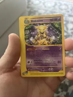 Alakazam (33) Rare Normal Expedition 033/165 LP Pokemon TCG - Image 1