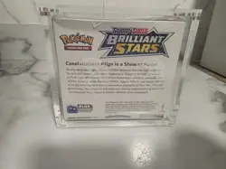 Pokemon Brilliant Stars Booster Box SEALED w/ Acrylic Protective Case See Pics 820650819964 - Image 2