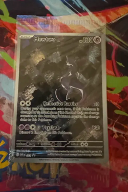 2023-25 Pokemon SV Black Star Promos SVP EN Mewtwo #052 SEALED B - Image 1