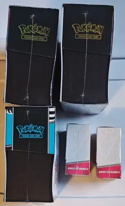 Pokemon - 2 Mega Evolutions ETB 1 Black Bolt ETB, 2 White Flare Booster Bundle - Image 2