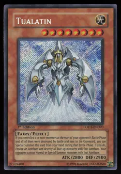 Tualatin LODT-EN090 Secret Rare Light of Destruction 1st Edition Yu-Gi-Oh - Image 1