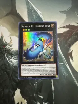 Yugioh Number 49: Fortune Tune Super Rare KICO - Image 1