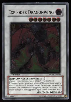 Trident Dragion RGBT-EN043 Ultimate Rare 1st Edition EURO Yu-Gi-Oh - Image 1