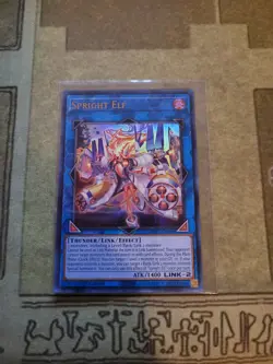YUGIOH SPRIGHT ELF POTE-EN049 ULTRA 1ST ED NM - Image 1