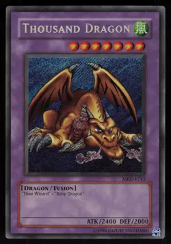 Thousand Dragon MRD-E143 Secret Rare EURO Yu-Gi-Oh - Image 1