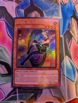 Yugioh! Spenta, the Magistus Sealer BPRO-EN098 1st Edition Secret Rare NM - Image 1