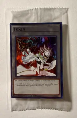 Varis & Borreload Dragon TKN5-EN041 Yugioh Token Burst Protocol Promo Sealed! - Image 1