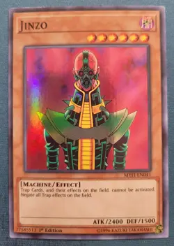 Yugioh Jinzo MYFI-EN041 Mystic Fighters 1st Edition - Image 1