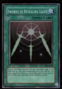 Swords of Revealing Light LOB-EN101 Legend of Blue Eyes White Dragon Yu-Gi-Oh - Image 1