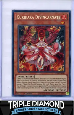 Yu-Gi-Oh! Kurikara Divincarnate POTE-EN031 Power of the Elements 1st Edition J43 - Image 1