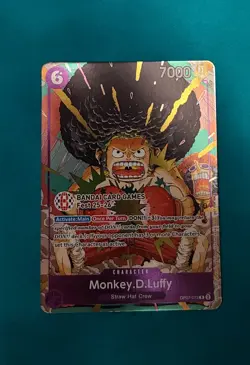 Monkey.D.Luffy BANDAI Card Games Fest 25-26 OP07-073 One Piece Promotional Card - Image 1