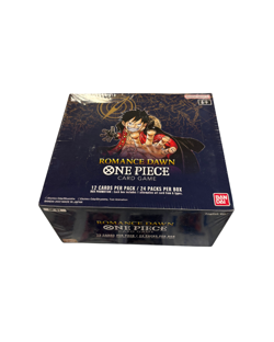2022 One Piece Romance Dawn OP-01 Blue Bottom Factory Sealed Booster Box Q0593 - Image 2