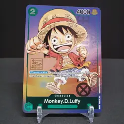 Monkey D. Luffy P-037 One Piece 1st Anniversary Tournament Promo Holo - Image 1