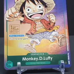 Monkey D. Luffy P-037 One Piece 1st Anniversary Tournament Promo Holo - Image 4