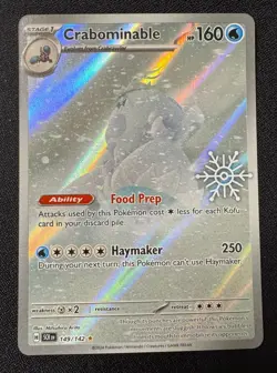 Crabominable 149/142 - (Holiday Calendar) Miscellaneous Cards & Products Holo - Image 1