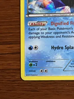 Empoleon 38/162 Rare Holo Card Breakthrough Pokemon TCG LP - Image 5