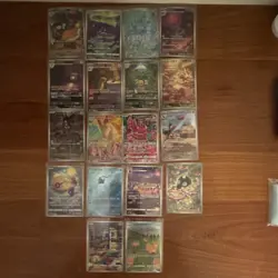 Pokemon TCG Japanese Lot Art Rares - 18 Cards All NM - Image 1