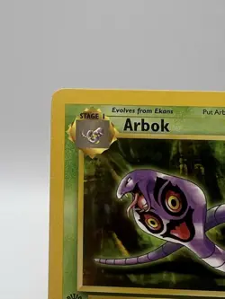 1st Edition Arbok 31/62 Fossil Set Rare Vintage 1999 Pokemon Card - NM - Image 3