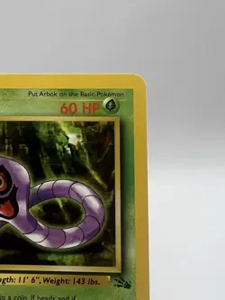 1st Edition Arbok 31/62 Fossil Set Rare Vintage 1999 Pokemon Card - NM - Image 4