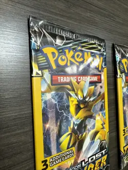 Pokemon TCG Lost Thunder 3-Card Booster Packs (2) Factory Sealed - Image 3
