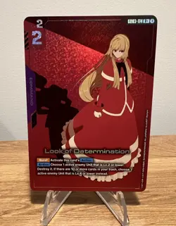 Look of Determination Alternate Art Foil - GD03-114 R+ - Gundam TCG Card Game - Image 1