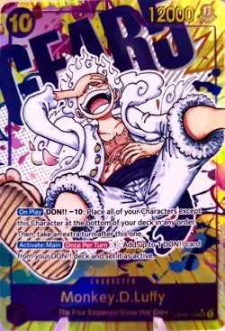 Monkey.D.Luffy (Alt Art) OP05-119 English Awakening New Era One Piece Card - LP - Image 1