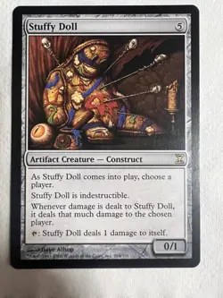 MTG 1x Stuffy Doll # 264 Time Spiral Modern Magic the Gathering Card x1 NM - Image 1