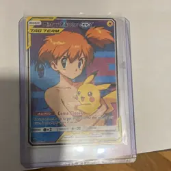 Pokemon TAG TEAM GX Misty x Pikachu Basic Card English Standard - Image 1