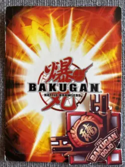 Bakugan New Vestroia Water Fall Gold Gate Card Aquos Elico 11/48q - Image 4