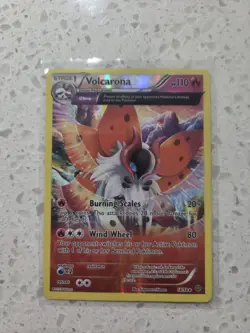 Volcarona 18/98 XY Ancient Origins Reverse Holo Pokemon card NM - Image 1