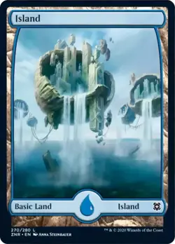 Island (270) FOIL Zendikar Rising PLD Basic Land MAGIC GATHERING CARD ABUGames - Image 1