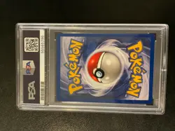 PSA slab NEAR MINT - MEOWTH Promo Card #10 Black Star Holo - Image 2