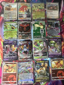 Pokemon 16 Card Lot nm V Max Mega Amazing Ex HOLO Rare Hits Only F32 - Image 1