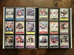 Huge Collection Lot of 50+ One Piece Trading Cards English SR Bandai TCG 💥 - Image 1