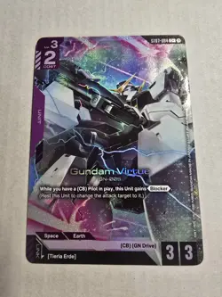 Gundam Virtue ST07-004 C+ Celestial Drive Textured Foil Gundam Card Game - Image 1