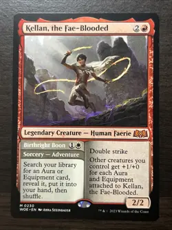 Kellan, the Fae-Blooded Wilds of Eldraine Regular - Image 1