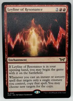MTG Leyline of Resonance Duskmourn: House of Horror Regular - Image 1