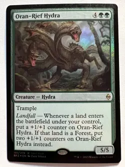 Oran-Rief Hydra - FOIL PROMO Intro Pack - MTG Battle for Zendikar - NM - Image 1
