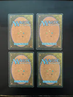 MtG - 4x Swords to Plowshares - Ice Age - 8424 - see pics for condition - Image 2