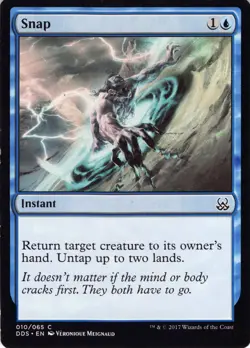 Duel Decks: Mind vs. Might #10 Snap - Image 1